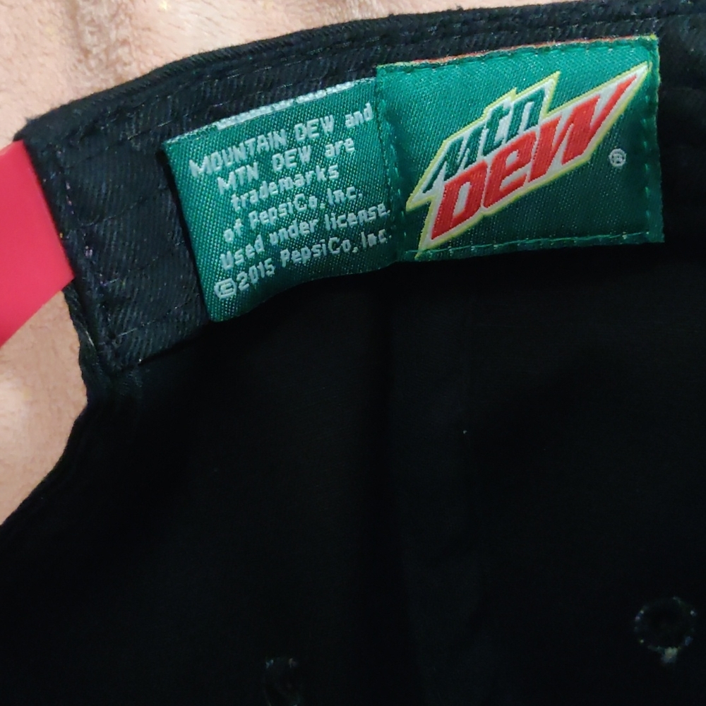 Mountain Dew 2015 Adjustable Snapback Cap/Hat - image 7
